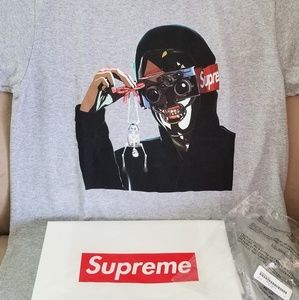 Supreme Heather Gray Crreper Tee SS19